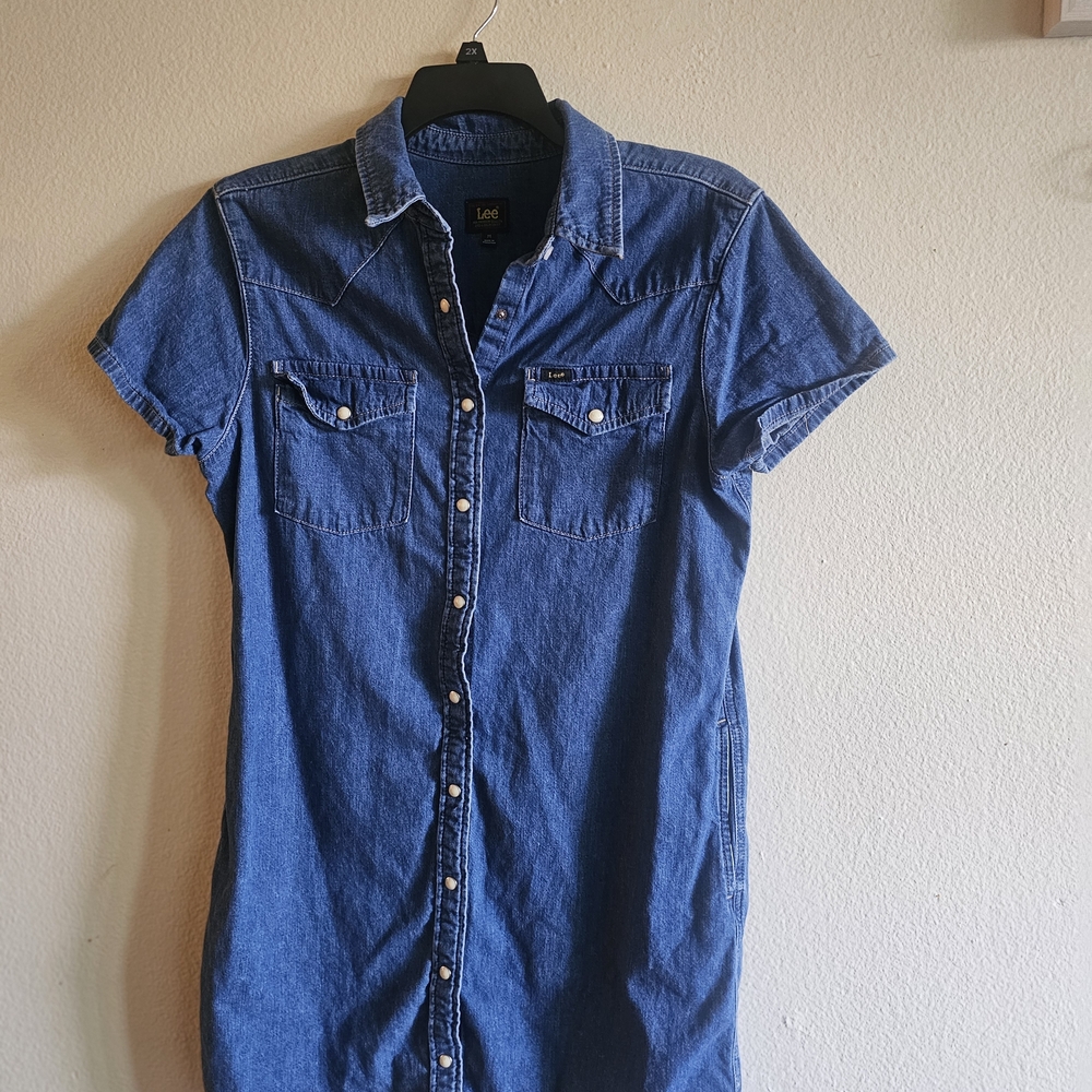 Lee Blue Denim Dress